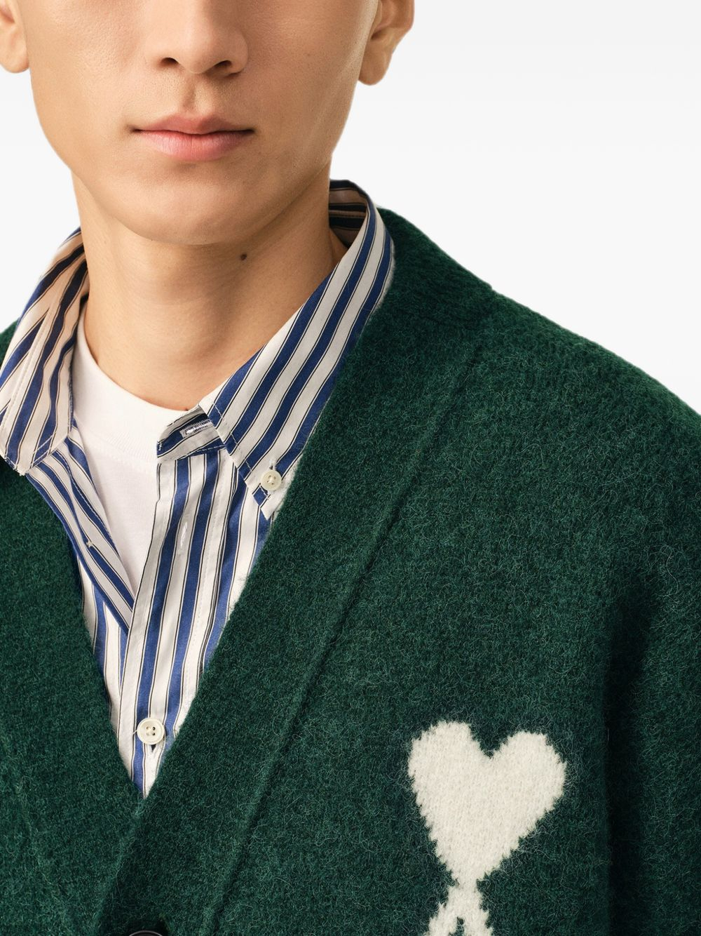 [Ami Paris] Cardigan FW26 UKC365KN0135A279