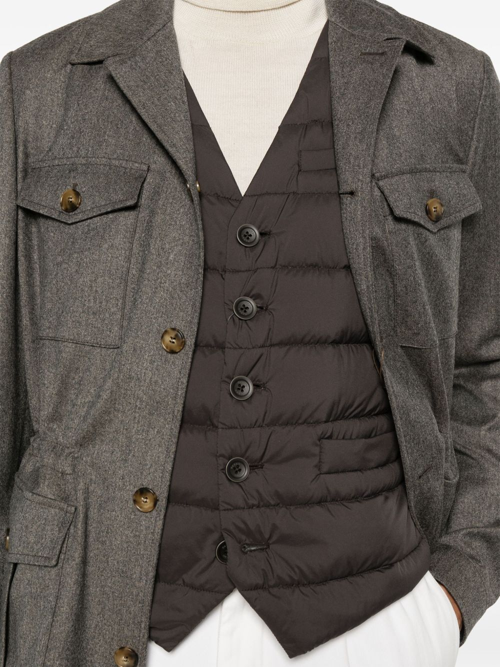 [Herno] Vest FW26 PI002ULE12456Z8993