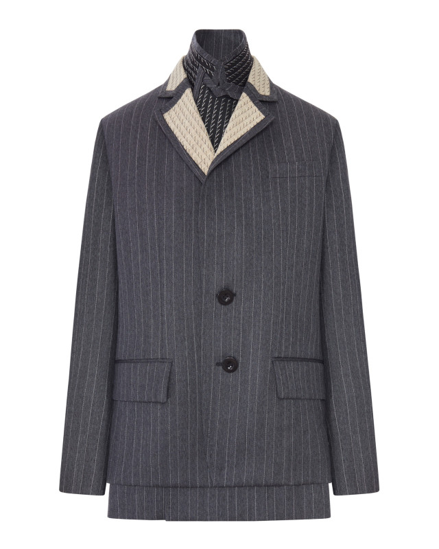 [Sacai] Blazer FW26 2608632001 BLACK