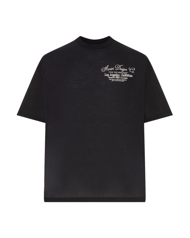 [Amiri] T-shirts Short Sleeve FW26 AM426JR0030002 BLACK