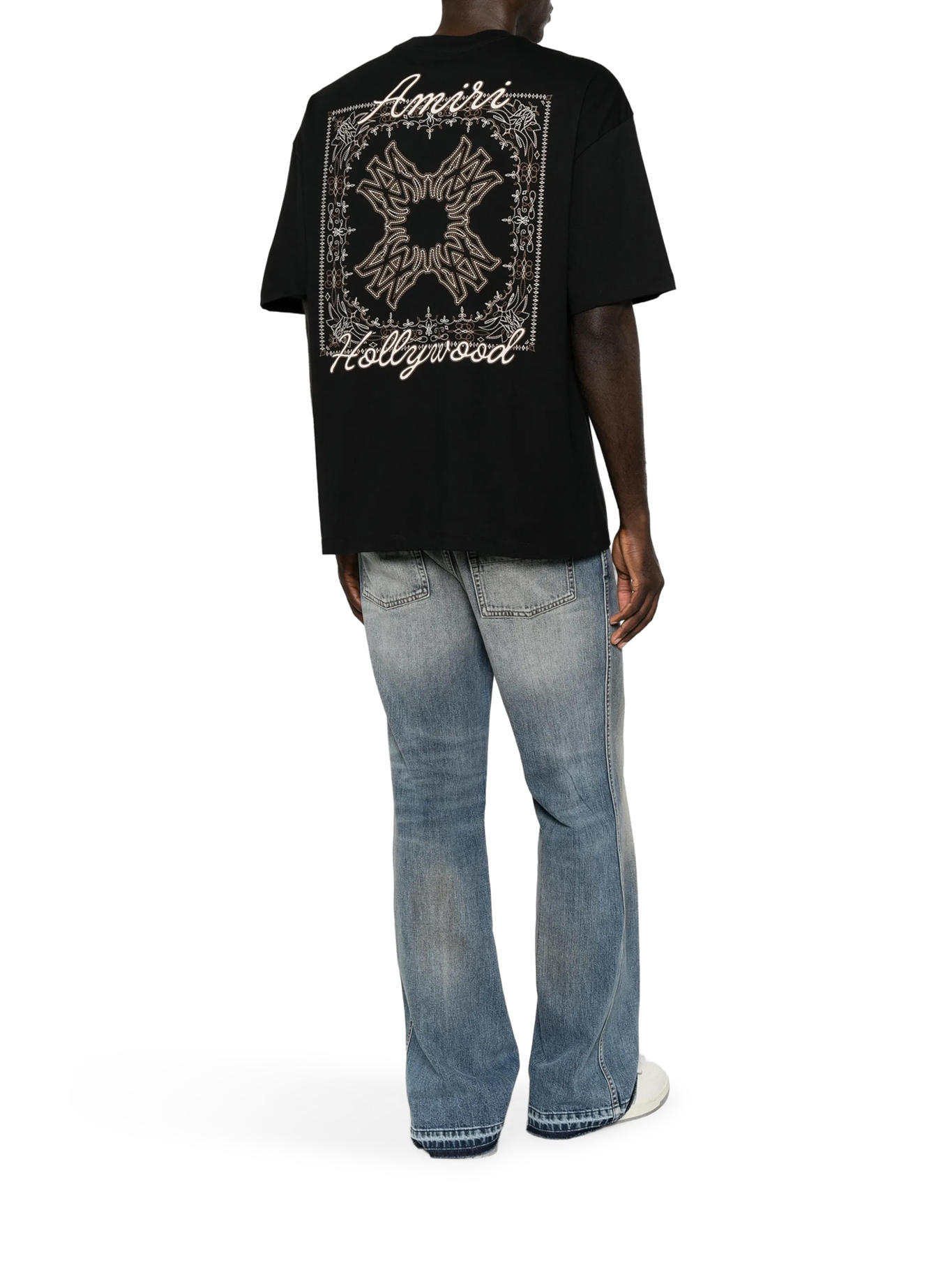 [Amiri] T-shirts Short Sleeve FW26 AM426JR0040002 BLACK