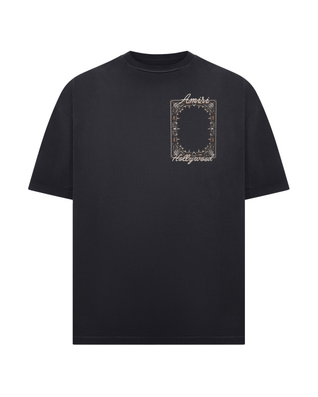 [Amiri] T-shirts Short Sleeve FW26 AM426JR0040002 BLACK