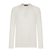 [Amiri] T-shirts Long Sleeve FW26 AM426KN0360027 ALABASTER