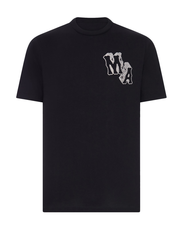 [Amiri] T-shirts Short Sleeve FW26 AM426JR0300002 BLACK
