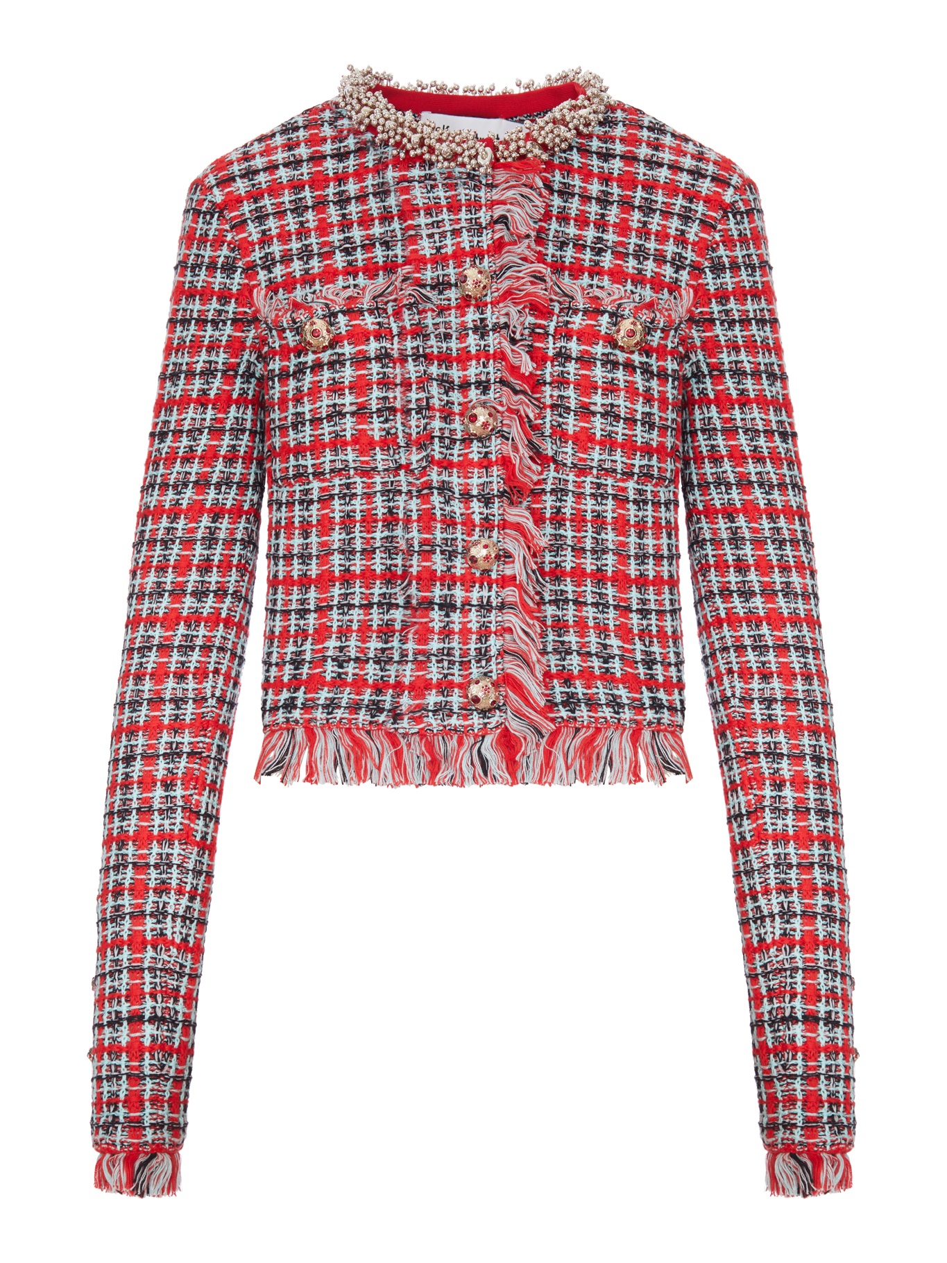 [Self-portrait] Casual Jacket FW26 AW26146JRRED