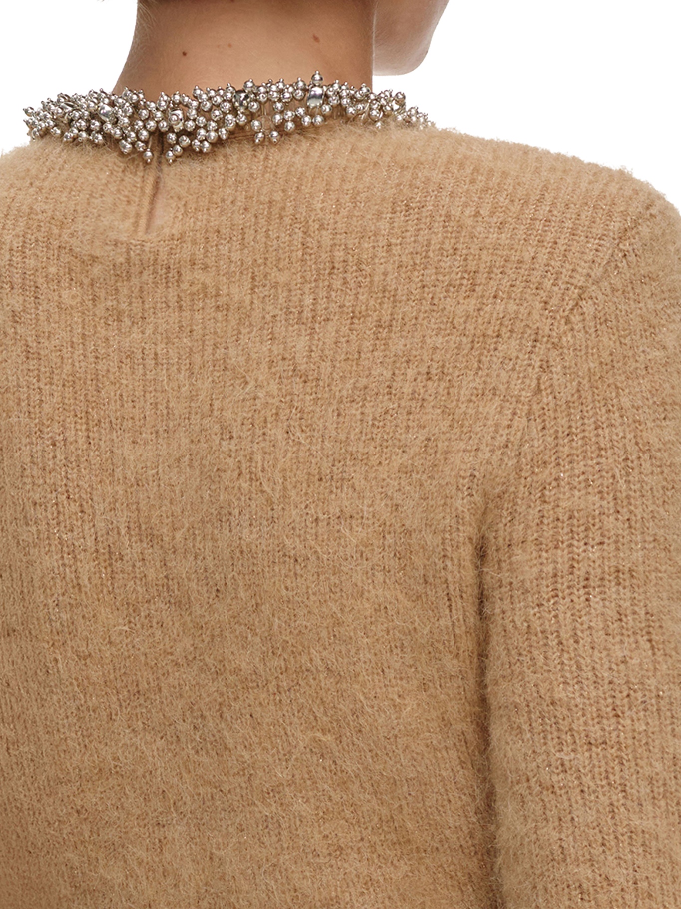 [Self-portrait] Knitwear FW26 AW26094TBRBROWN