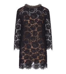 [Self-portrait] Long sleeve dress FW26 AW26045SBBLACK