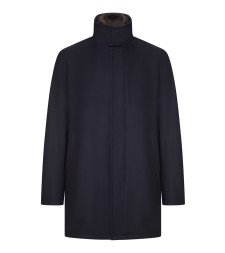 [Herno] Coat FW26 CA000214U333449200 BLU NAVY