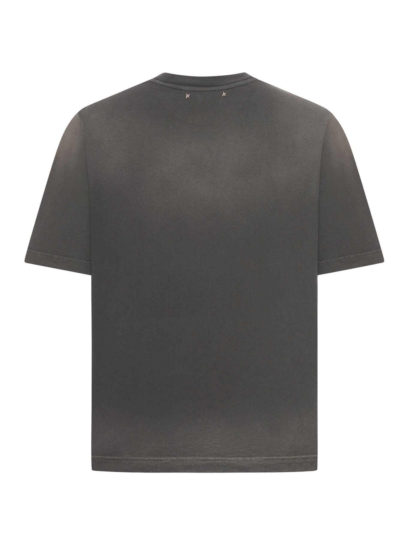 [GOLDEN GOOSE DELUXE BRAND] T-shirts Short Sleeve FW26 GUP01873P00241960666 CHARCOAL