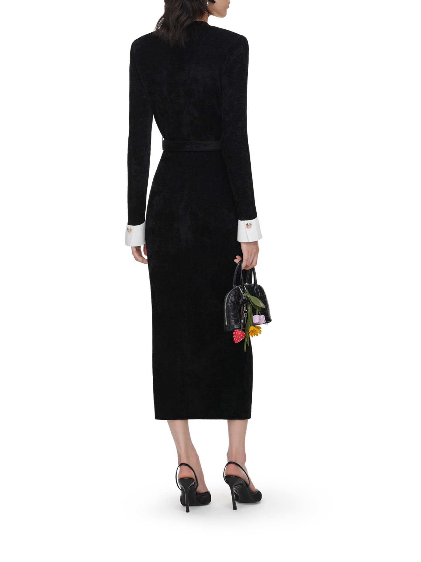 [Self-portrait] Long sleeve dress FW26 AW26099MBBLACK