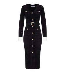 [Self-portrait] Long sleeve dress FW26 AW26099MBBLACK