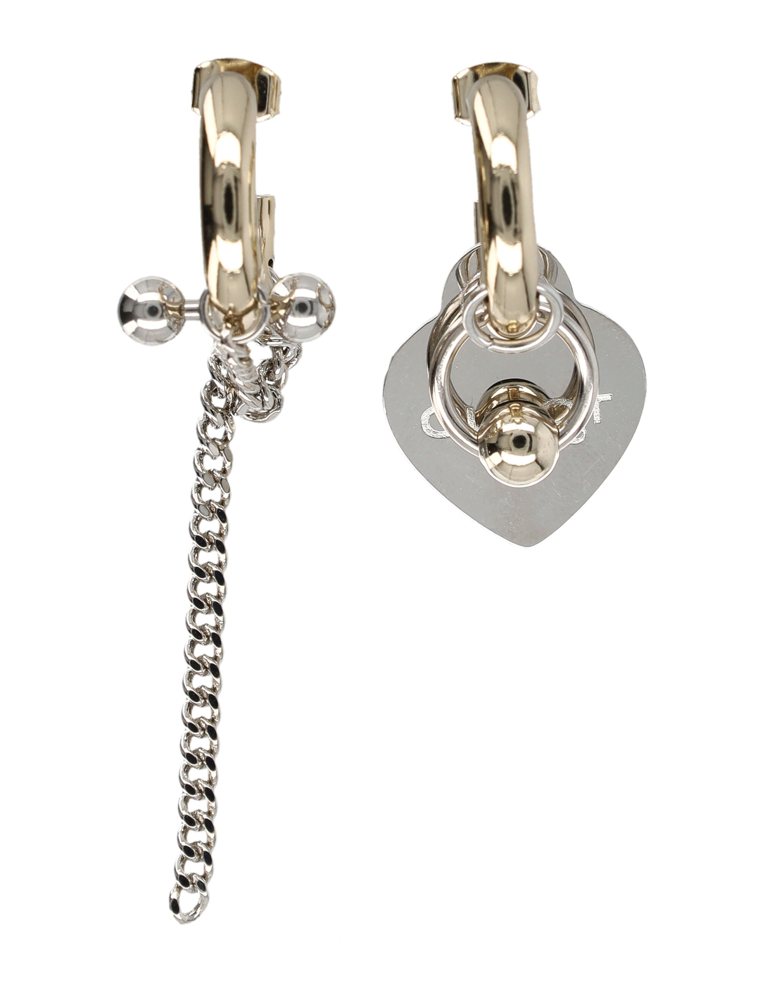 [JUSTINE CLENQUET] Earring FW26 NICKEARRINGSGOLD PALLA