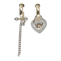 [JUSTINE CLENQUET] Earring FW26 NICKEARRINGSGOLD PALLA