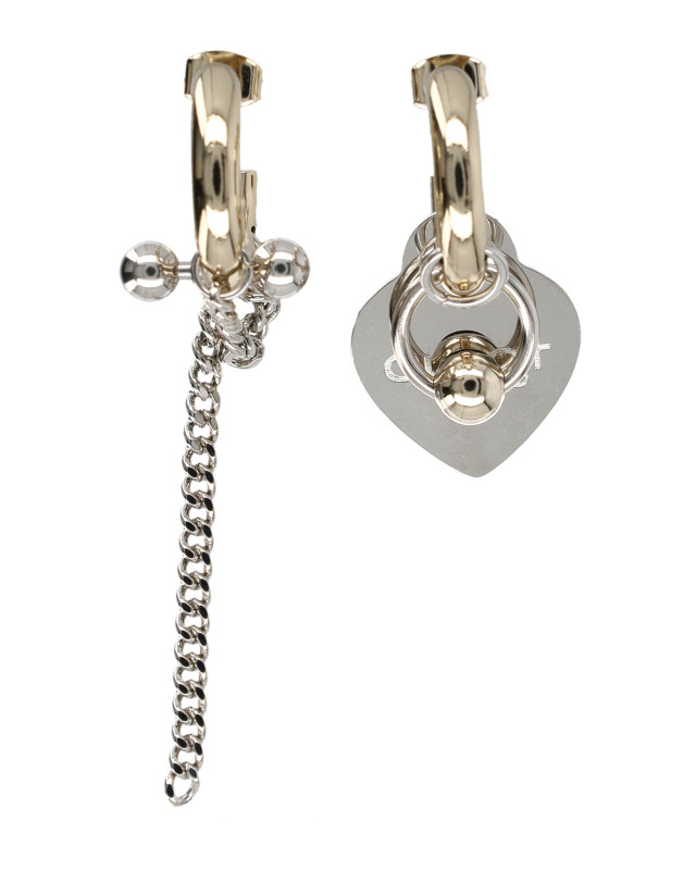 [JUSTINE CLENQUET] Earring FW26 NICKEARRINGSGOLD PALLA