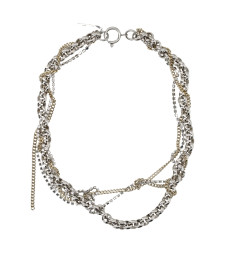 [JUSTINE CLENQUET] Necklace FW26 CELINANECKLACEPALLADIUM