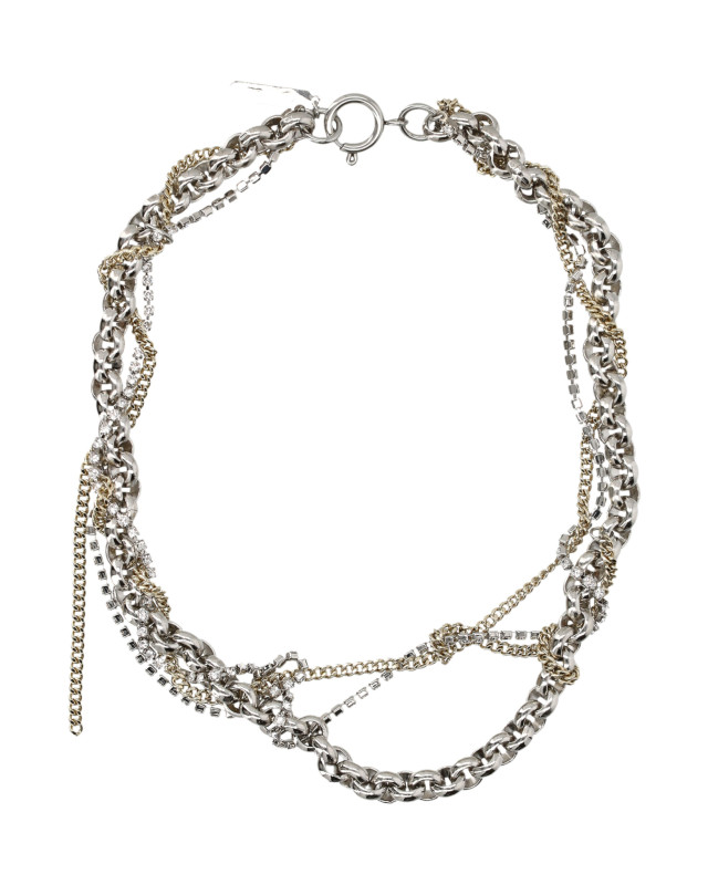[JUSTINE CLENQUET] Necklace FW26 CELINANECKLACEPALLADIUM