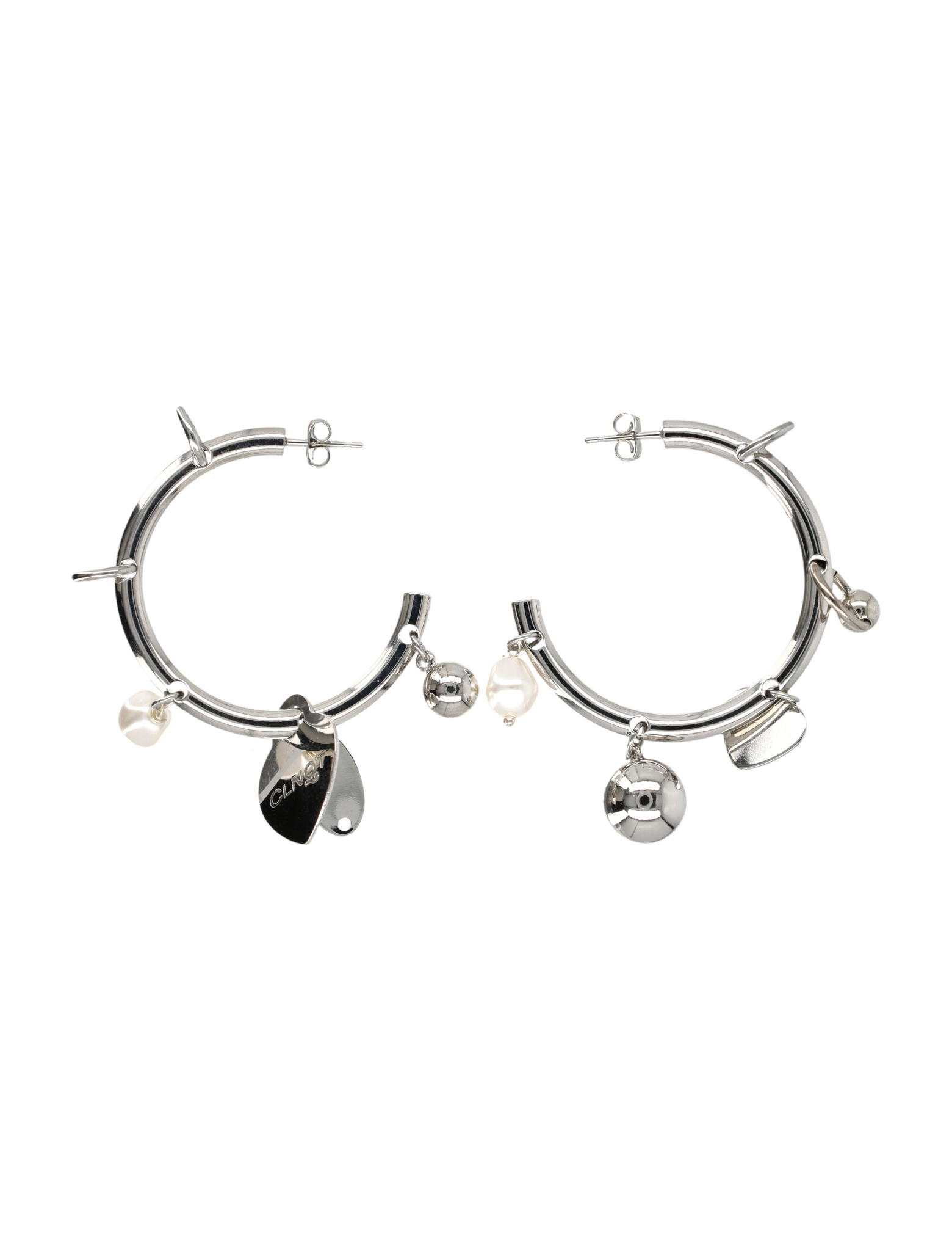 [JUSTINE CLENQUET] Earring FW26 BRITTEARRINGSPALLADIUM