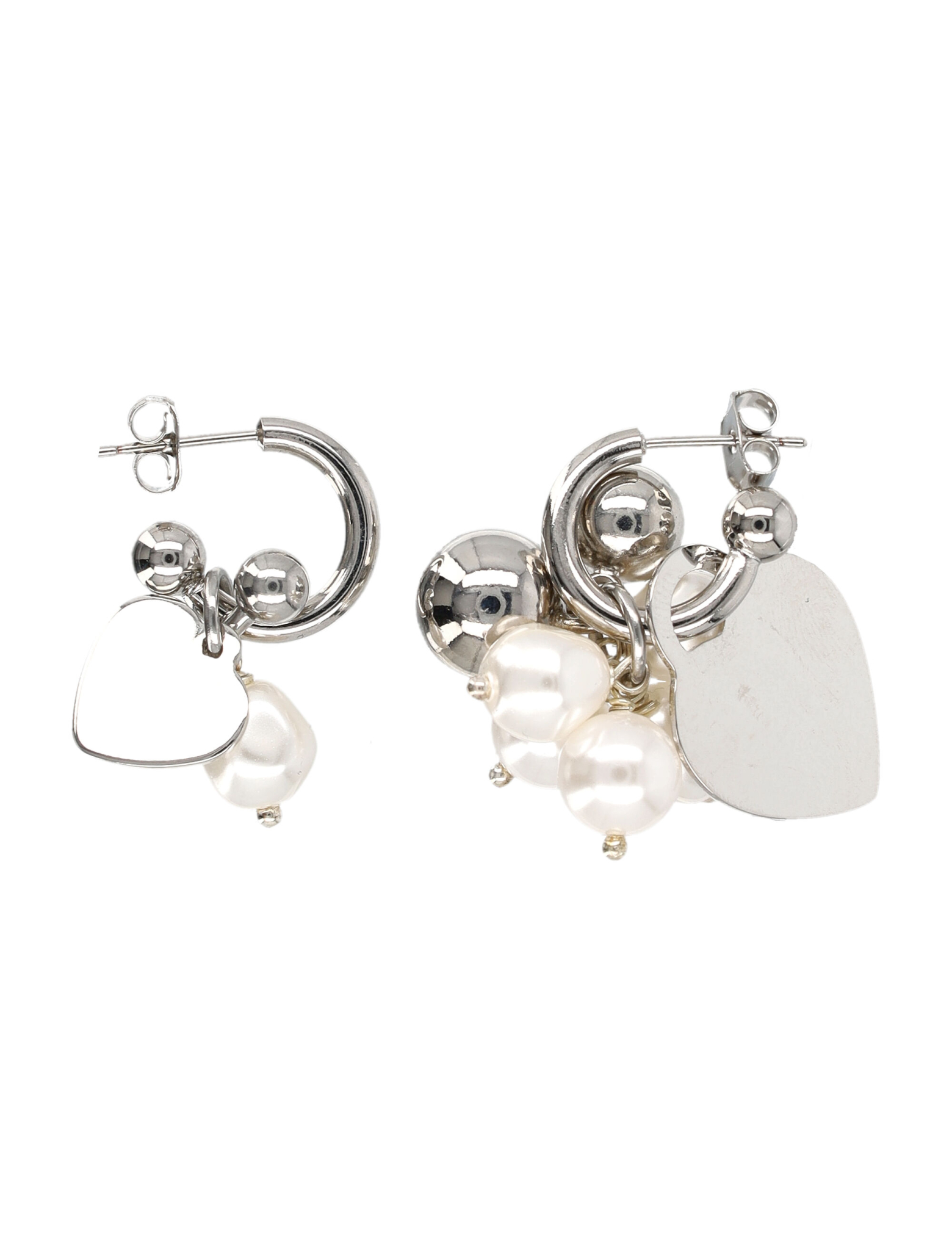 [JUSTINE CLENQUET] Earring FW26 ABBEYEARRINGSPALLADIUM