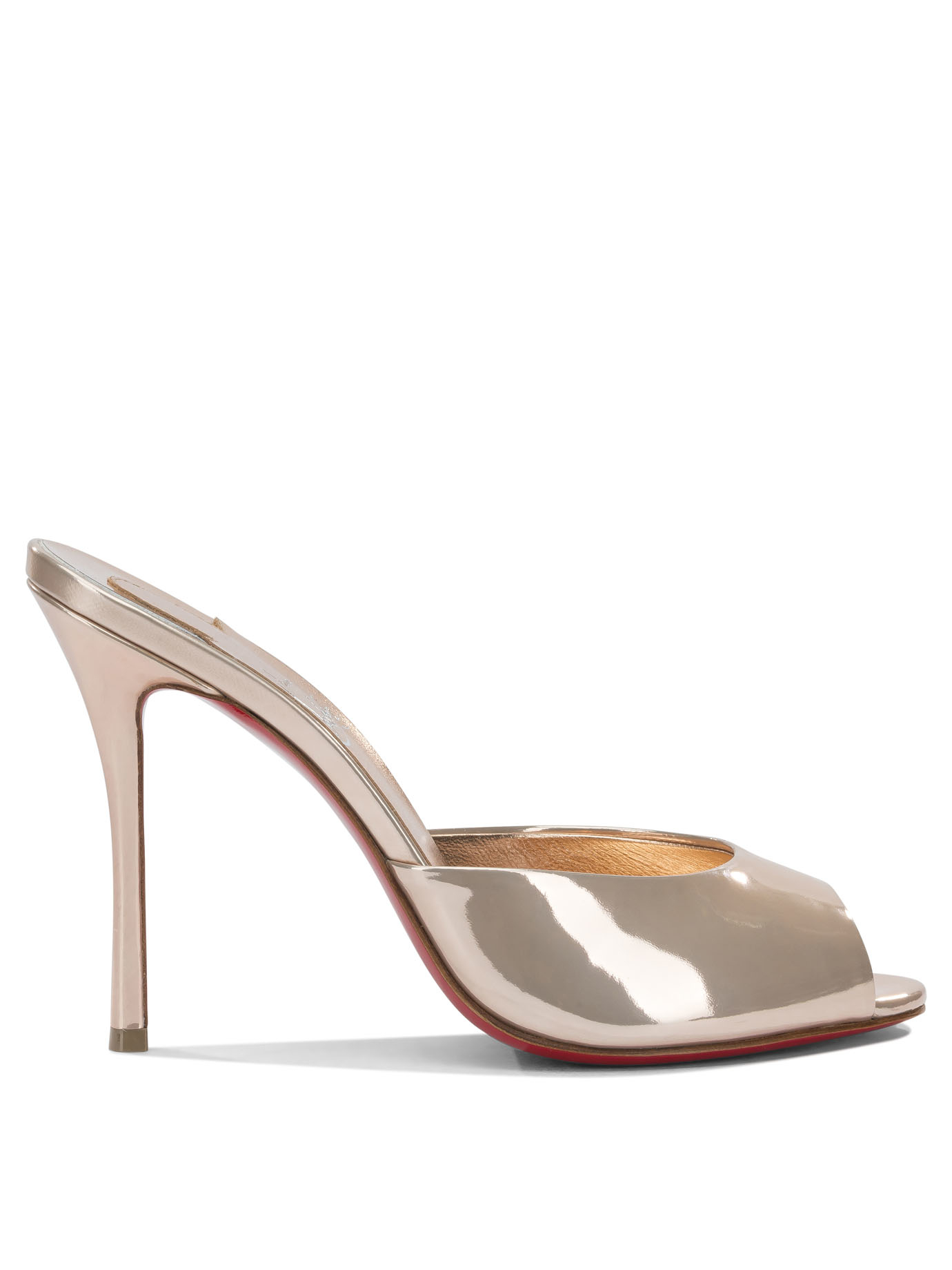 [Christian Louboutin] Mules FW26 3260151F608ME DOLLY 100 SPECCHIO SAT