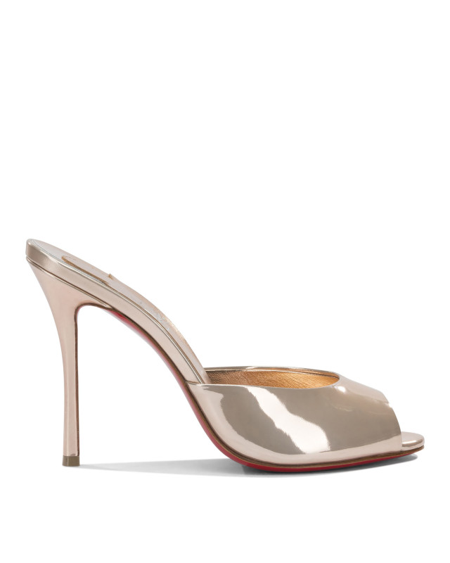 [Christian Louboutin] Mules FW26 3260151F608ME DOLLY 100 SPECCHIO SAT