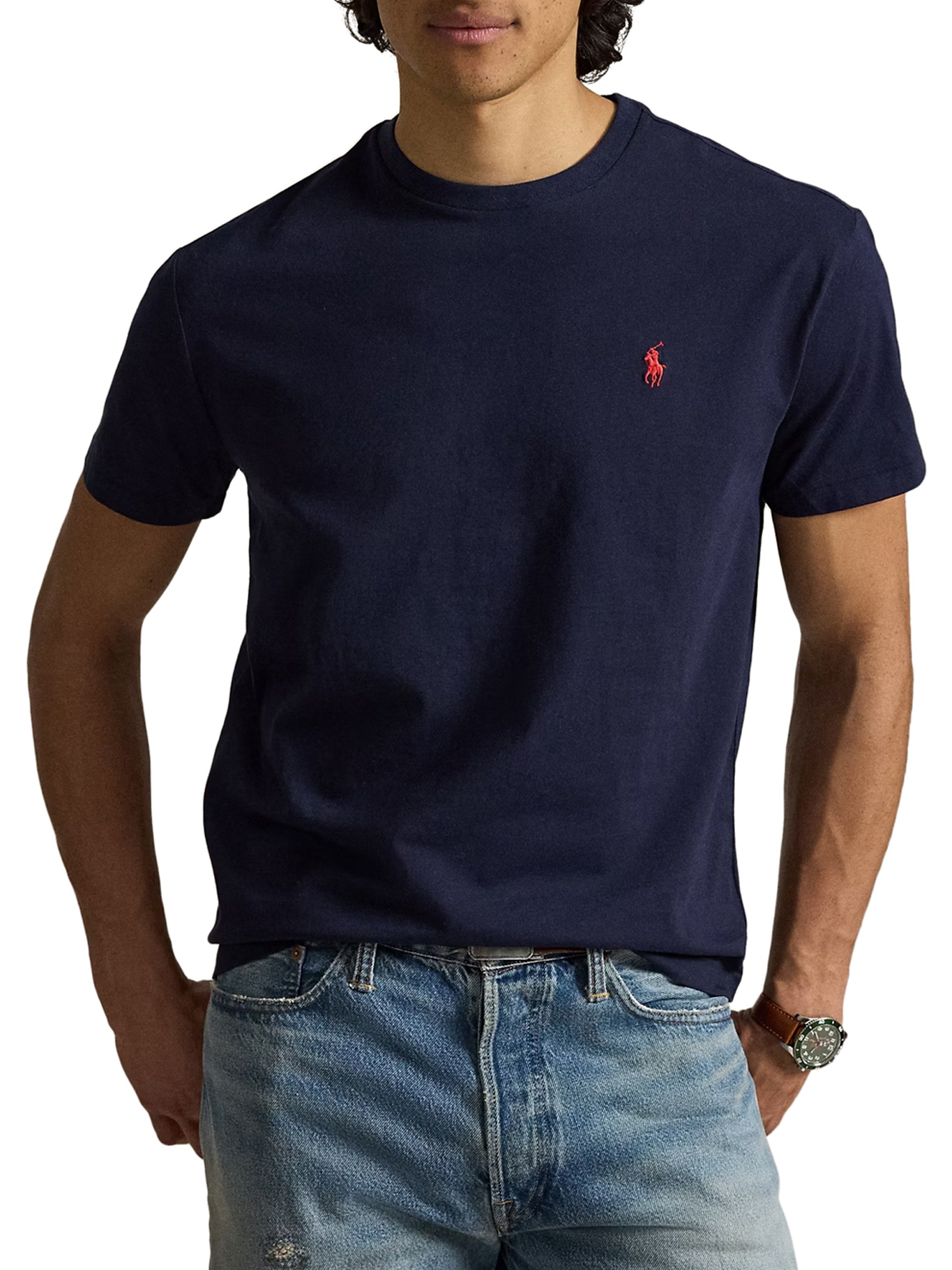 [Polo Ralph Lauren] T-shirts Short Sleeve FW26 7106807850042WBH INK