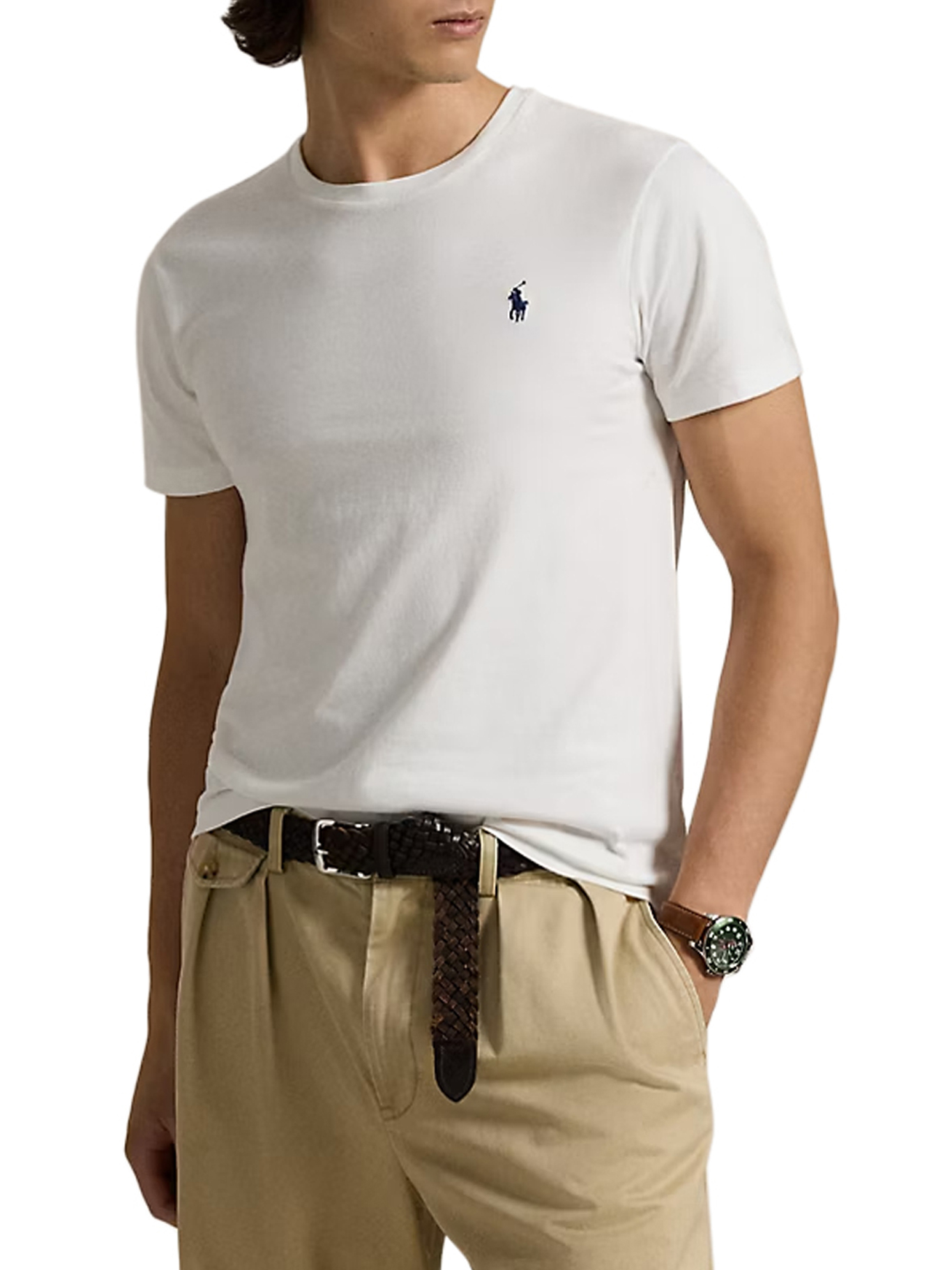 [Polo Ralph Lauren] T-shirts Short Sleeve FW26 7106807850032WCF WHITE