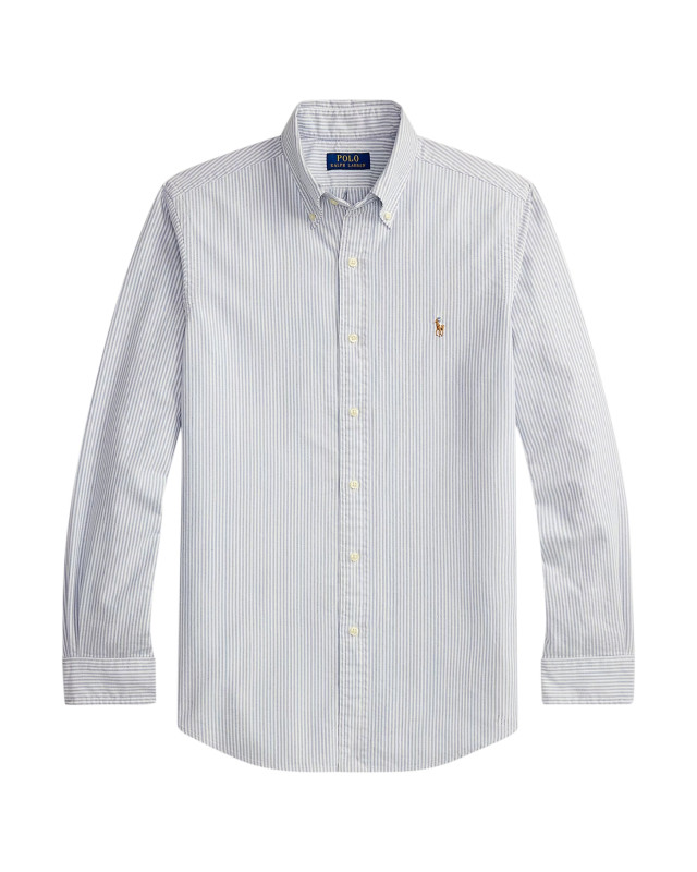 [Polo Ralph Lauren] Shirts Long Sleeve FW26 7107920410042YR0 BLUE/WHITE