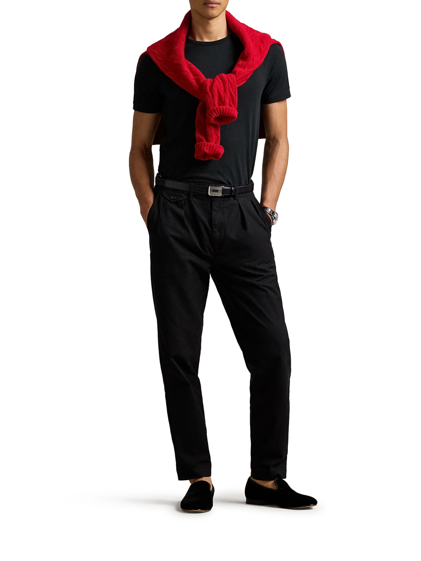 [Polo Ralph Lauren] T-shirts Short Sleeve FW26 7106807850012WWA RL BLACK