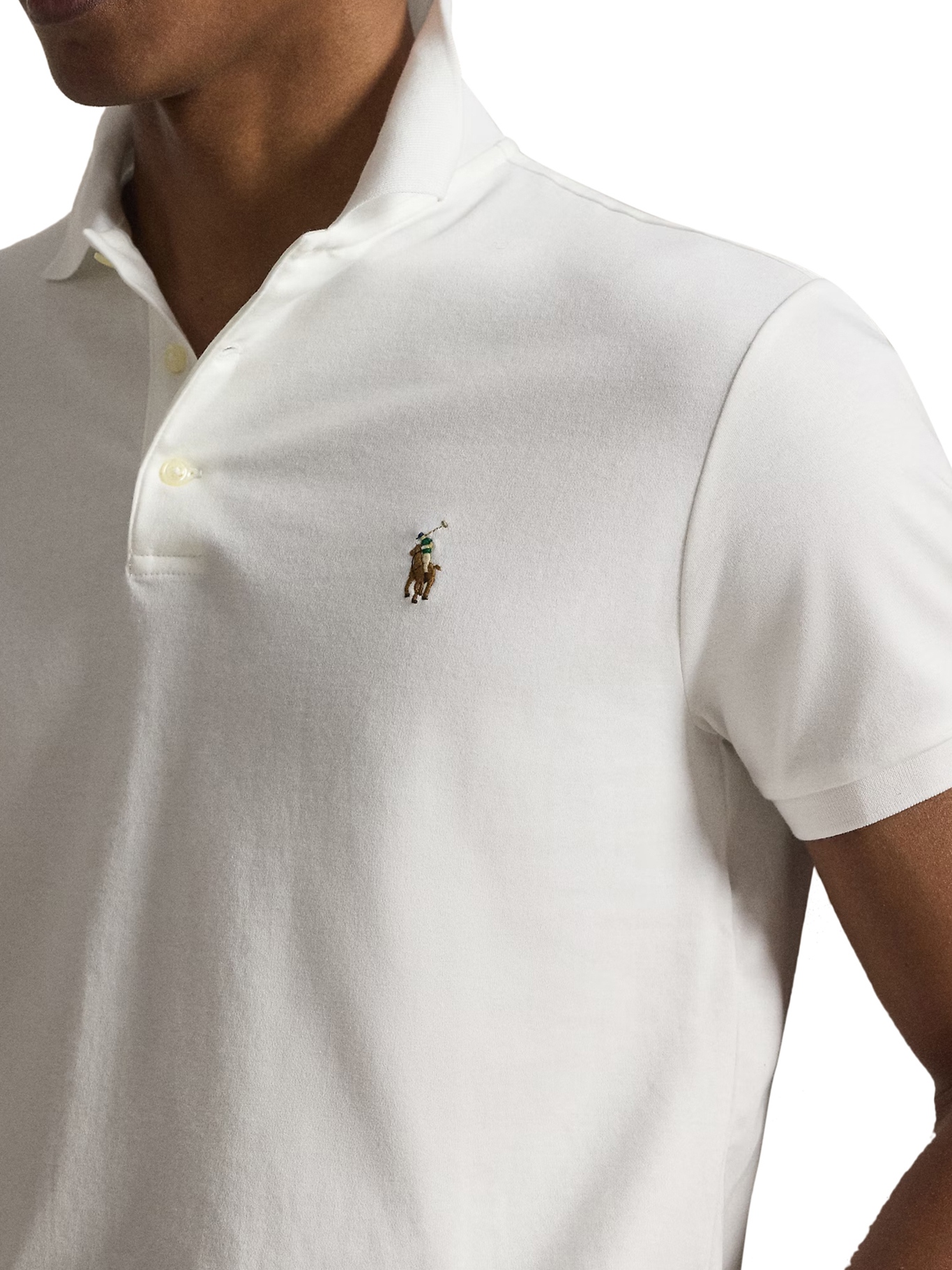 [Polo Ralph Lauren] T-shirts Short Sleeve FW26 7107131300032WCF WHITE