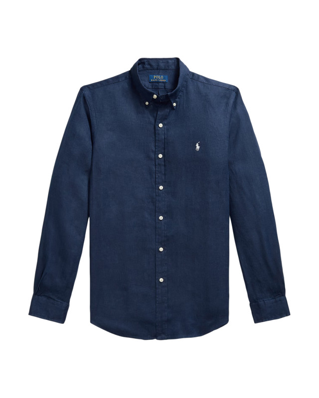 [Polo Ralph Lauren] Shirts Long Sleeve FW26 7107722900022WDE RL NAVY