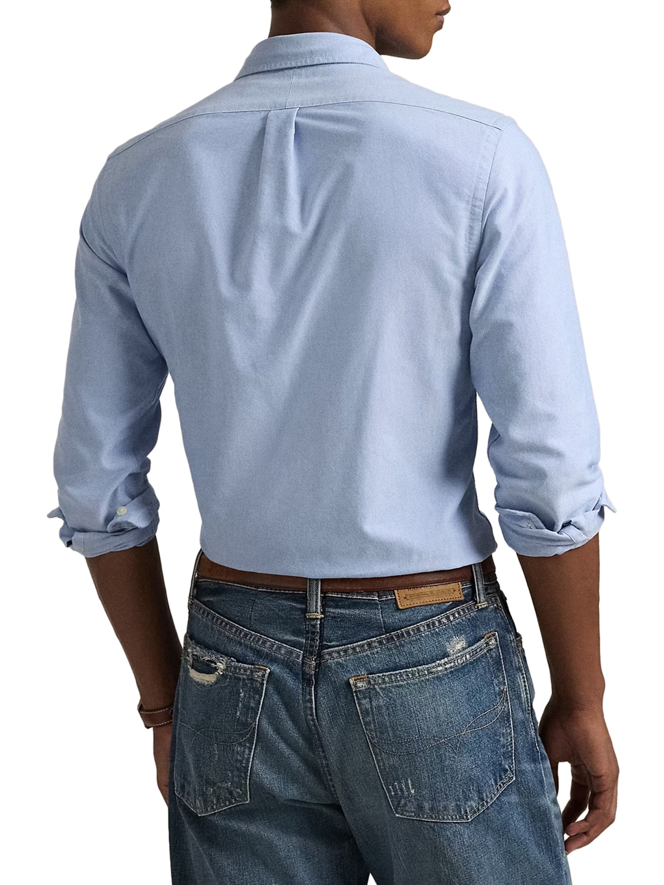 [Polo Ralph Lauren] Shirts Long Sleeve FW26 7107920410022WAX BLUE