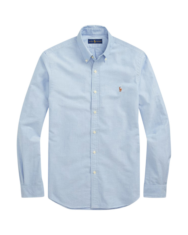 [Polo Ralph Lauren] Shirts Long Sleeve FW26 7107920410022WAX BLUE