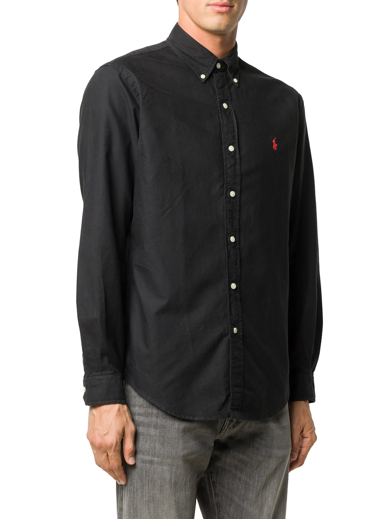 [Polo Ralph Lauren] Shirts Long Sleeve FW26 7107722900012WBO POLO BLACK