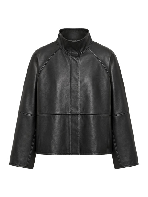 [Soeur] Leather Jacket FW26 BLS0117GAMMANOI0124W NOIR