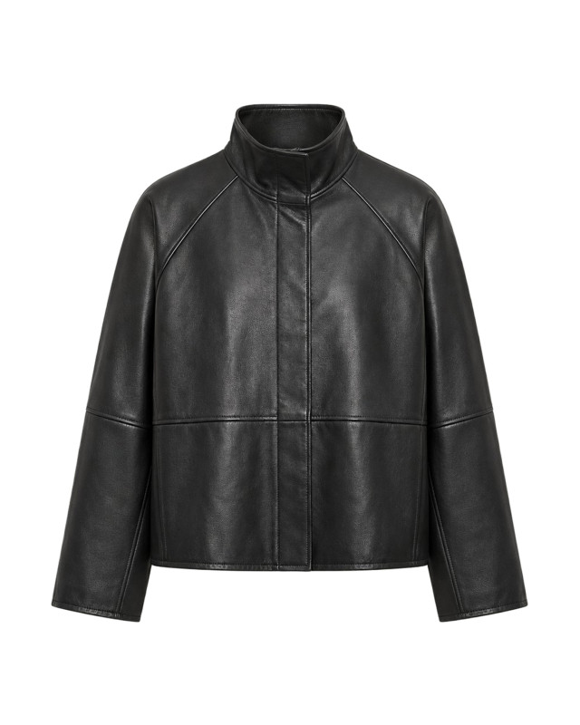 [Soeur] Leather Jacket FW26 BLS0117GAMMANOI0124W NOIR