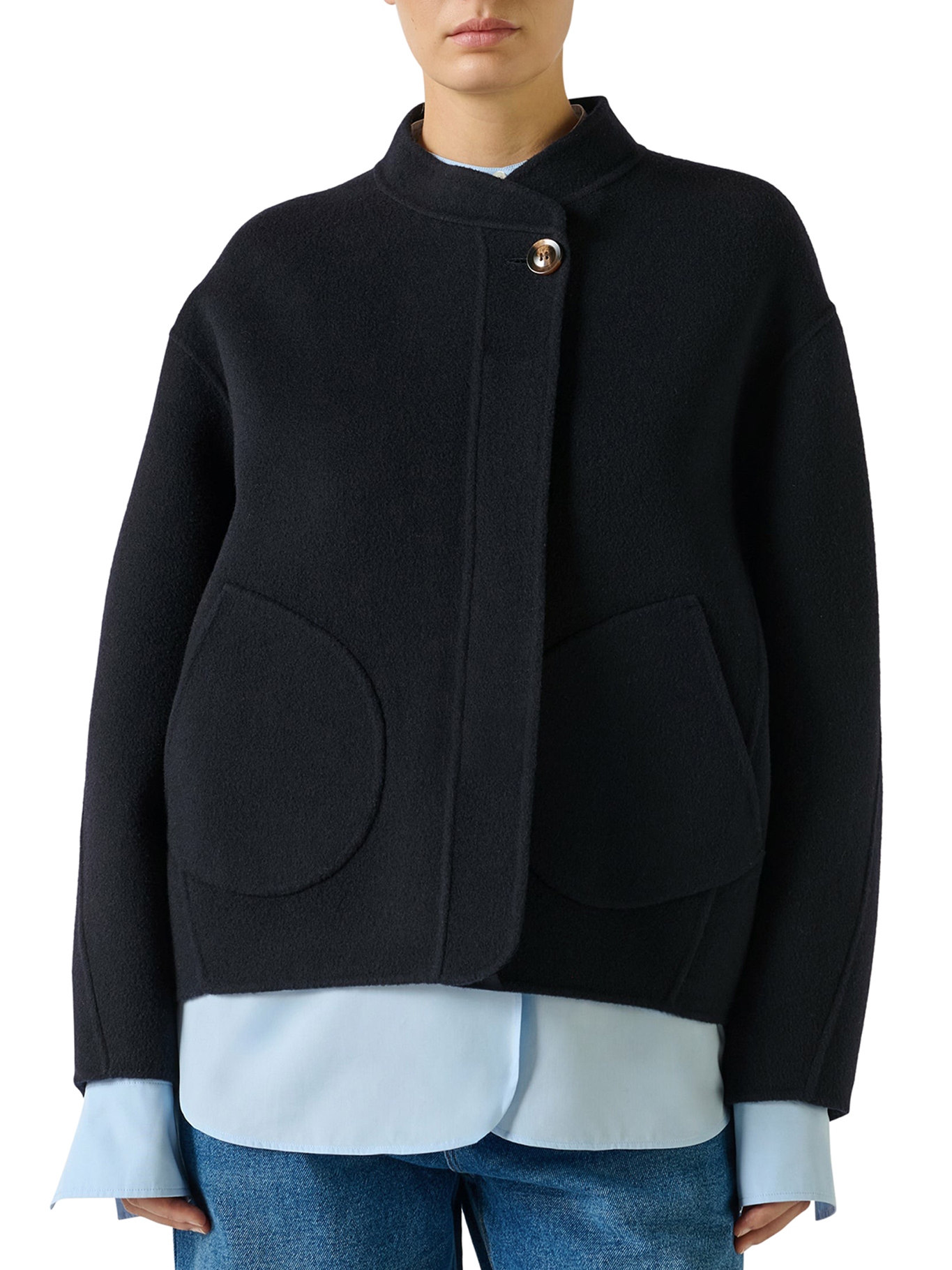[Soeur] Jacket FW26 MAN1312WINDSORNAV2423W DEEP NAVY