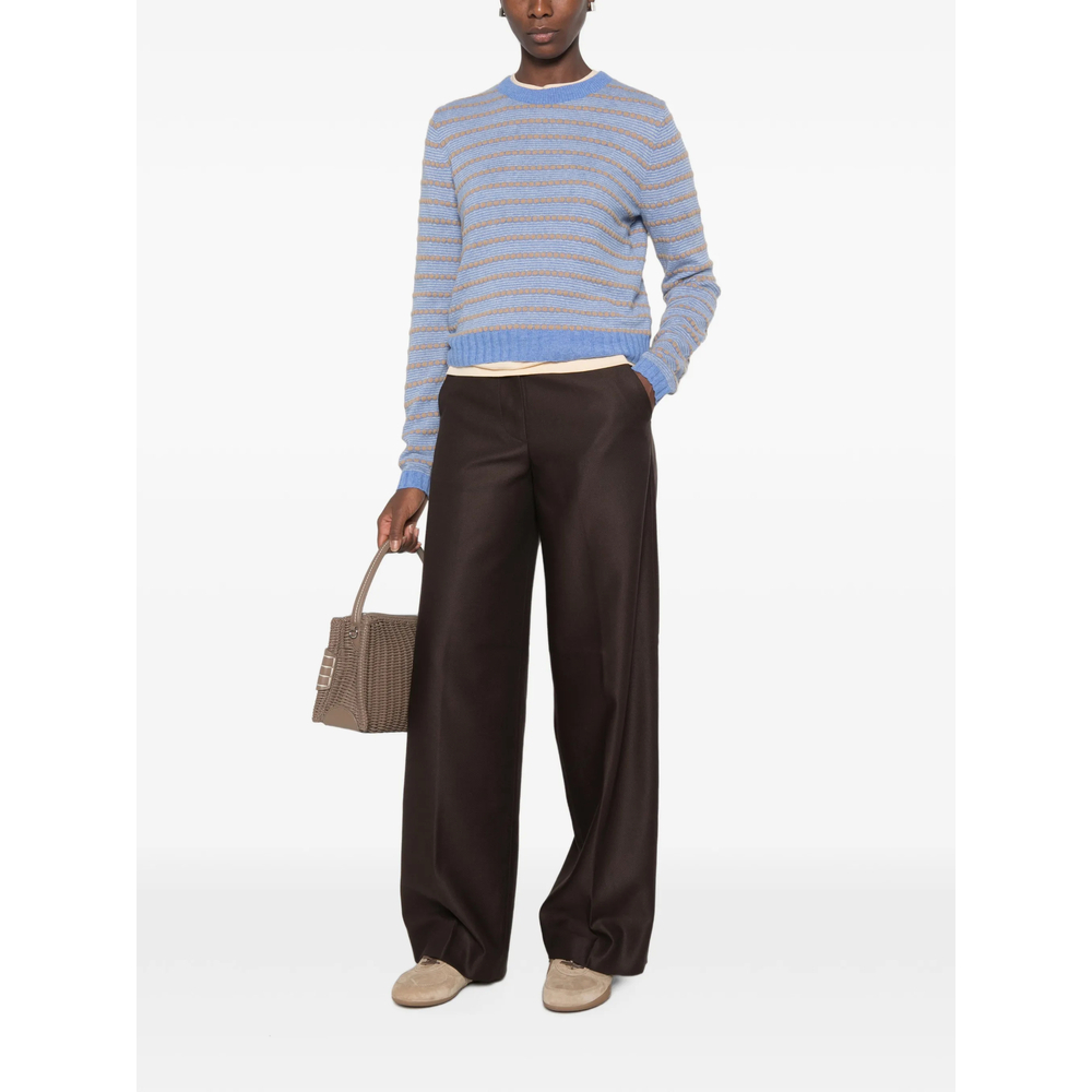 [GUEST IN RESIDENCE] Knitwear FW26 W44010JM PABBLE STR BLUE