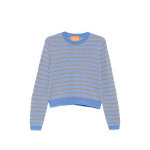 [GUEST IN RESIDENCE] Knitwear FW26 W44010JM PABBLE STR BLUE