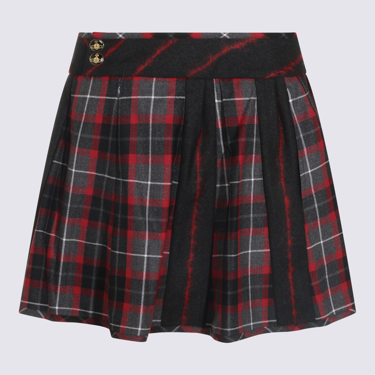 [Vivienne Westwood] Midi skirt FW26 1K01003HW01NGP210