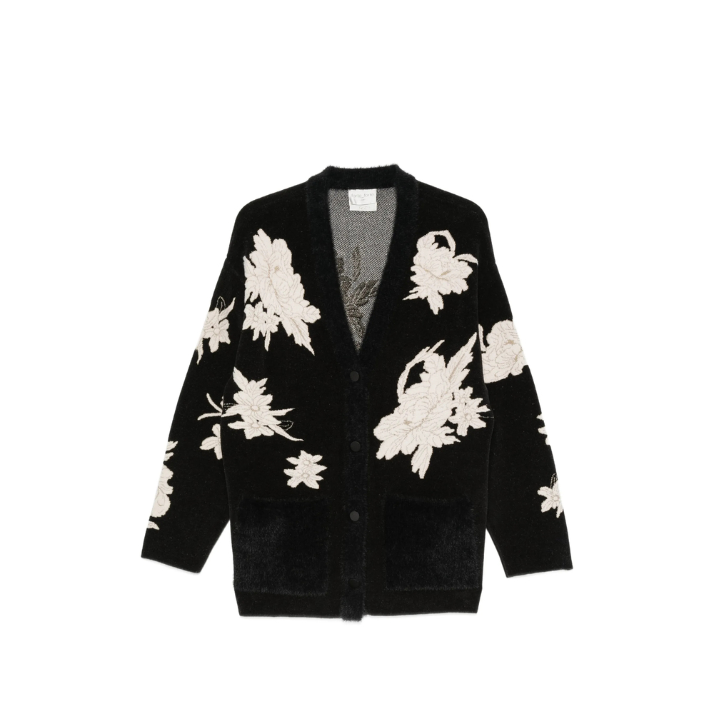 [Forte Forte] Cardigan FW26 15156  NERO