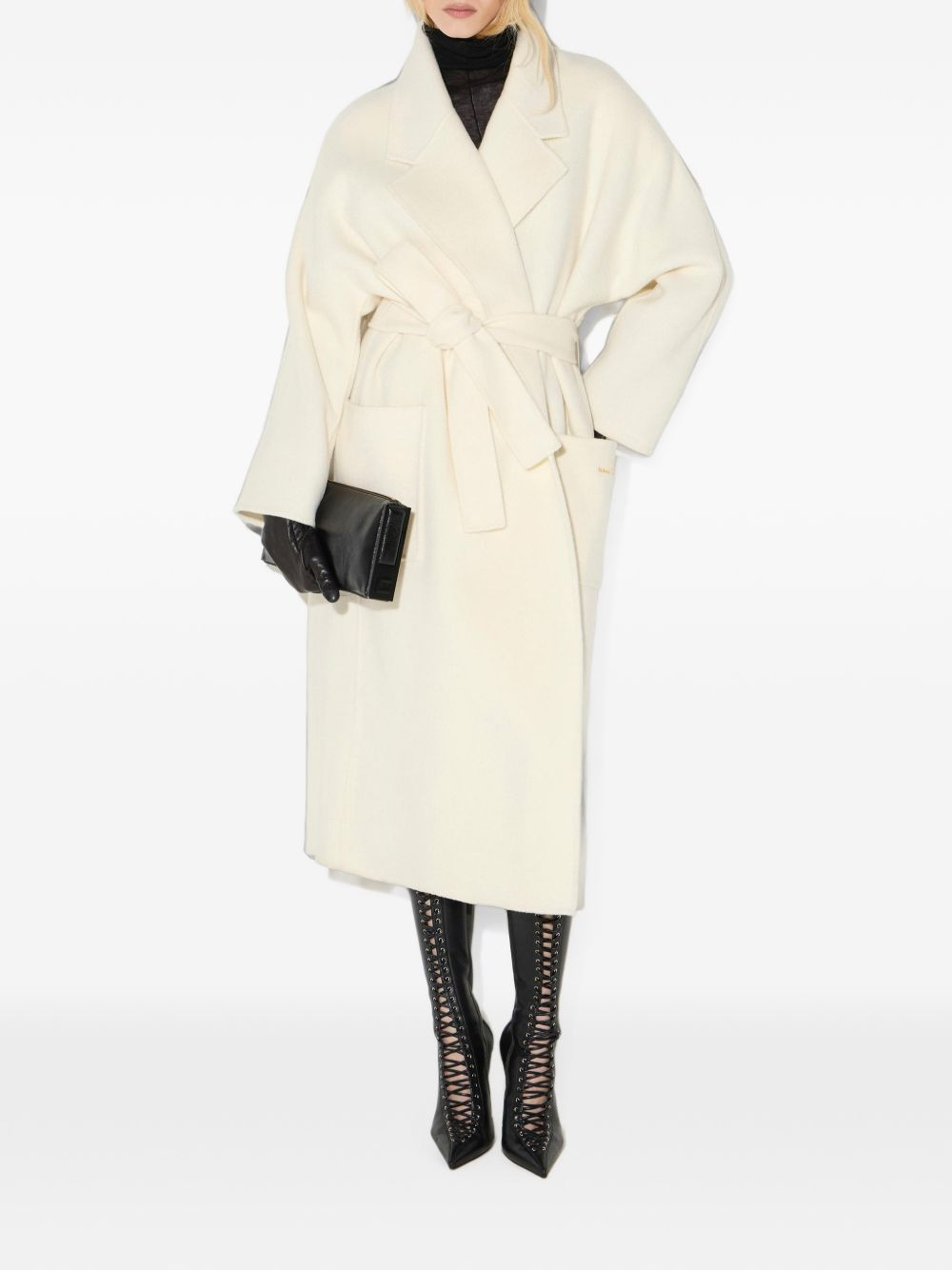 [ELISABETTA FRANCHI] Coat FW26 CP01D66E2193