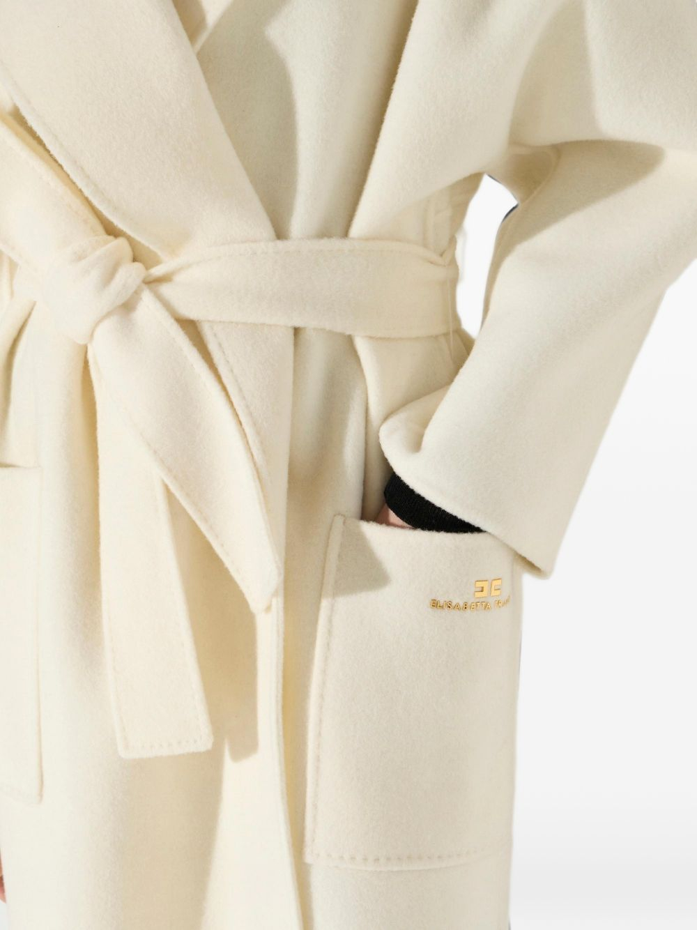 [ELISABETTA FRANCHI] Coat FW26 CP01D66E2193