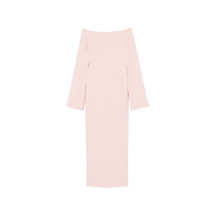 [Solace London] Long sleeve dress FW26 OS49015PALEPINK
