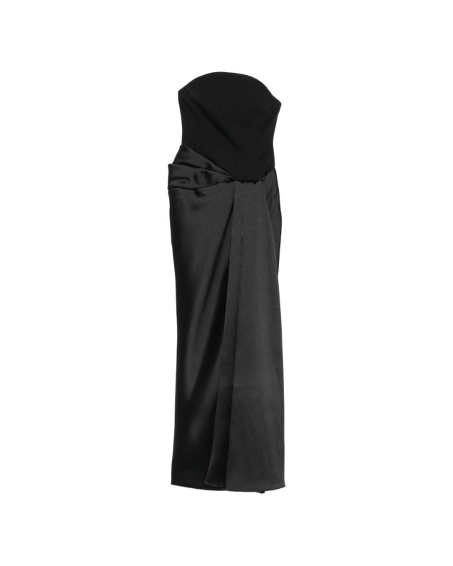 [Solace London] Sleeveless dress FW26 OS49004BLACK