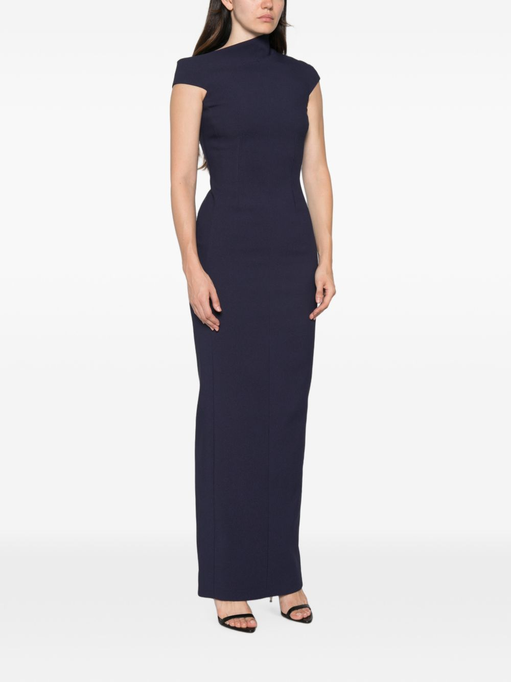 [Solace London] Sleeveless dress FW26 OS49022NAVY