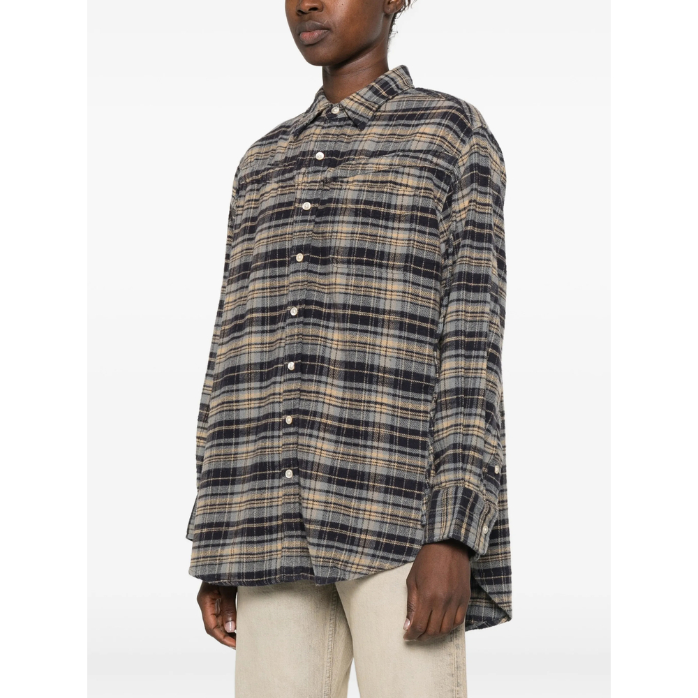 [R13] Shirts Long Sleeve FW26 R13WR686 R857B BLUE