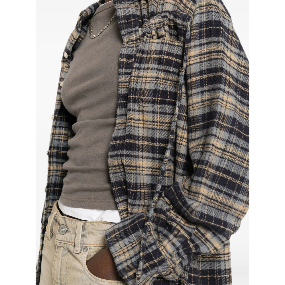 [R13] Shirts Long Sleeve FW26 R13WR686 R857B BLUE
