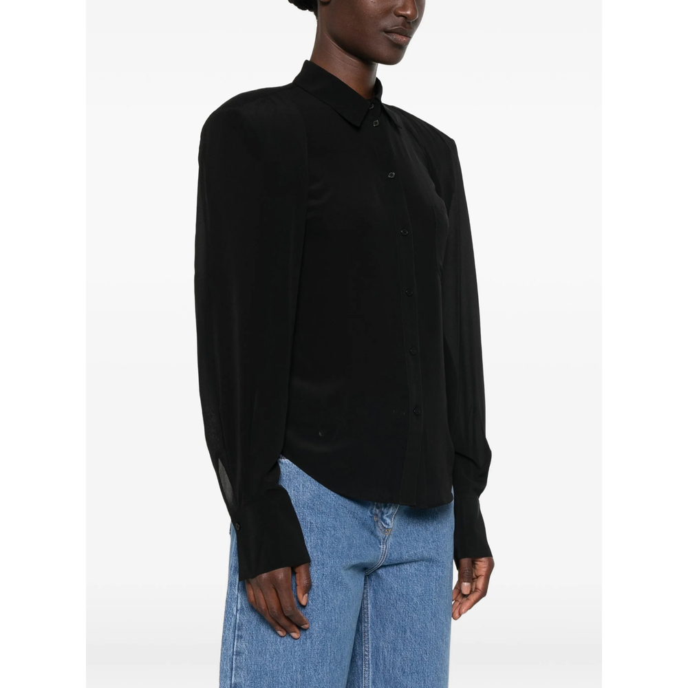 [Iro] Shirts Long Sleeve FW26 FOXIE WP18 BLA01