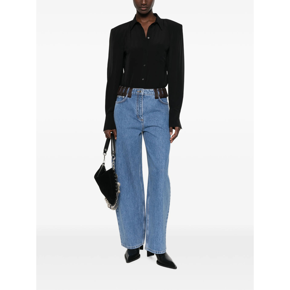 [Iro] Shirts Long Sleeve FW26 FOXIE WP18 BLA01