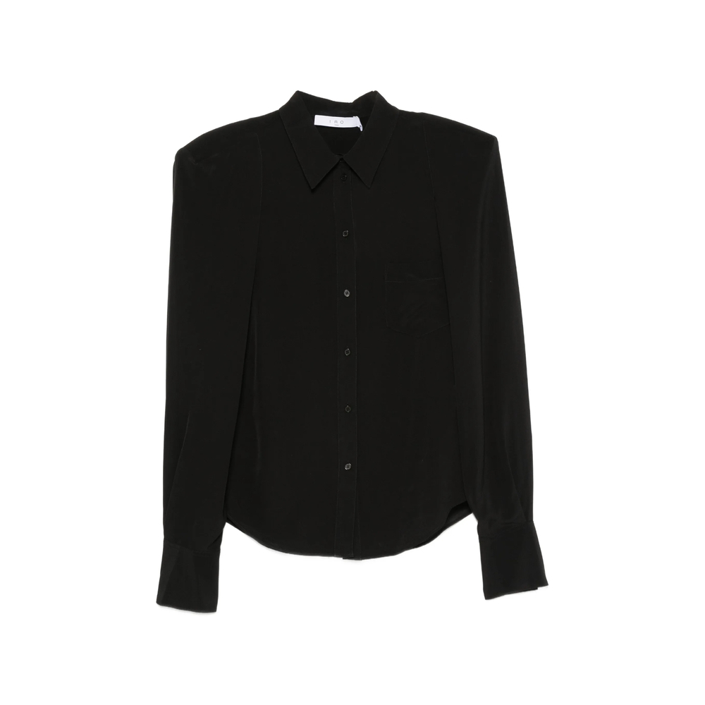 [Iro] Shirts Long Sleeve FW26 FOXIE WP18 BLA01